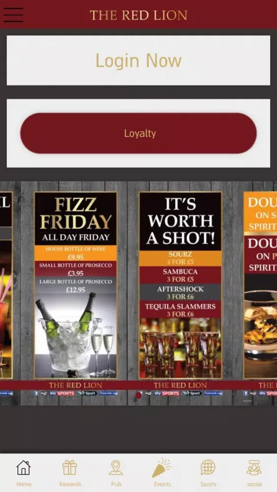 Capturas de pantalla de Red Lion Oldham